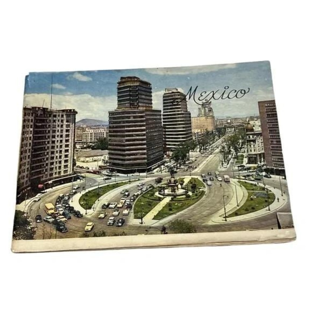 Mexico Vintage Picture Booklet 1940s in English and Spanish G
